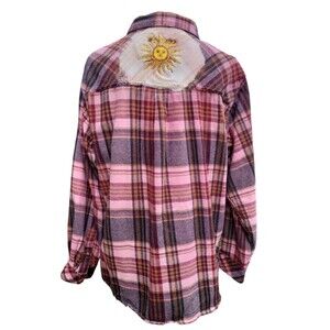 Celestial Sun UPCYCLED Flannel | XL